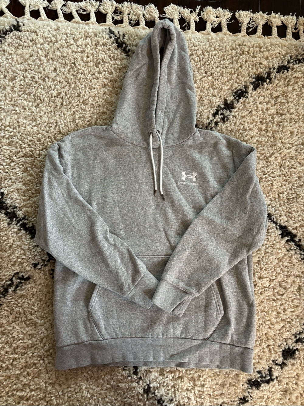 Women’s Under Armour Heather Gray Pullover Hoodie